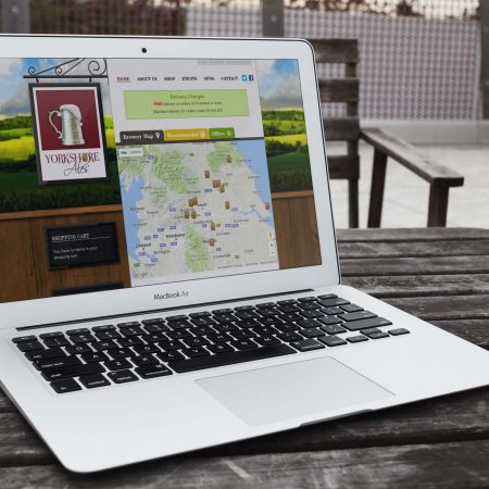 Yorkshire Ales Shop - Bespoke Ecommerce Web Design York