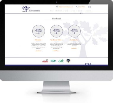 The Jones Partnership Pickering North Yorkshire - Bespoke Web Design