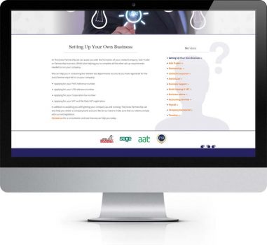 The Jones Partnership Pickering North Yorkshire - Bespoke Web Design