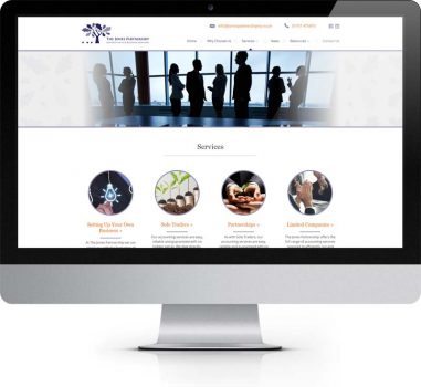 The Jones Partnership Pickering North Yorkshire - Bespoke Web Design