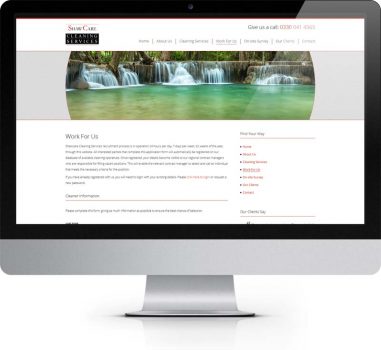 ShawCare Cleaning Services Wetherby - Bespoke Web Design