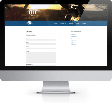 Air Television - Bespoke Web Design York