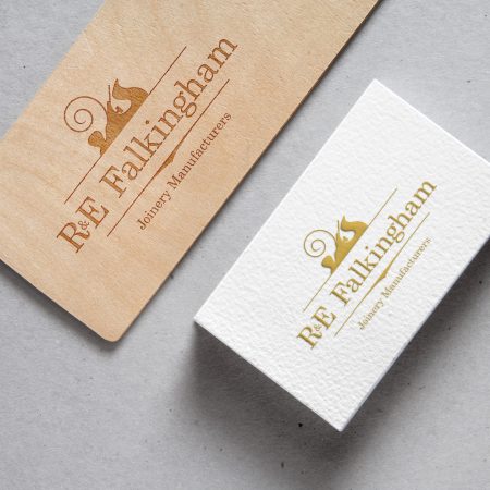 R&E Falkingham - Logo Design - Kelfield, York