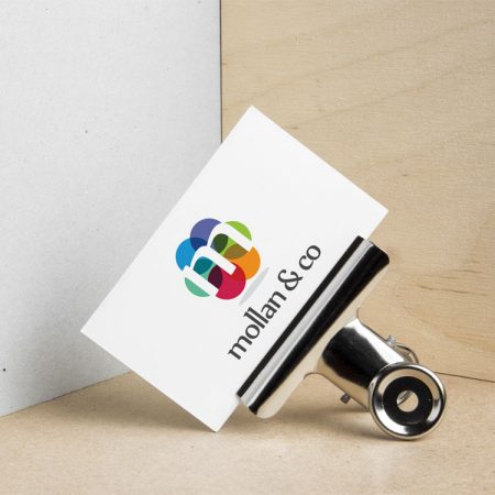 Mollan and Co. Accountants Business Cards and Logo, York
