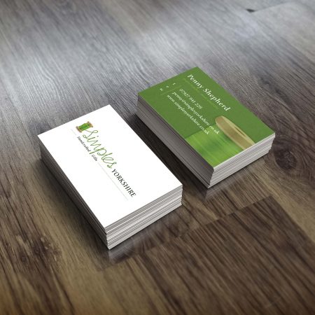 Simples Yorkshire Business Cards, Selby